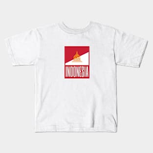 Indonesia Country Symbols Kids T-Shirt